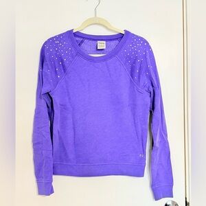 PINK Victoria's Secret Purple Crew Neck Sweater